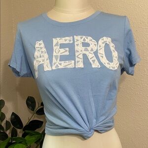 Aeropostal lace detail t-shirt